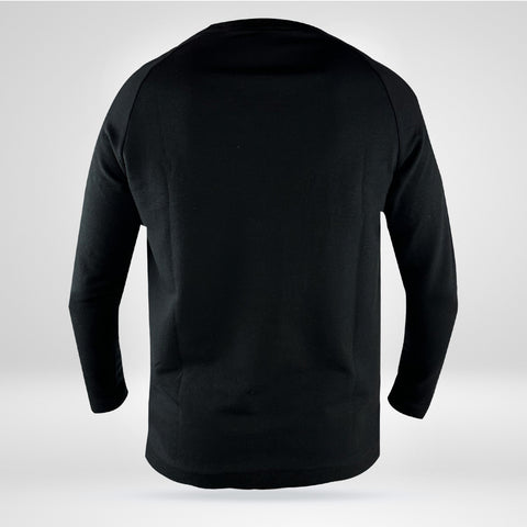 Men’s Crewneck Sweatshirt - Black - Fleece