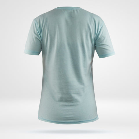 Women's Cotton Tee - Pale Turquoise