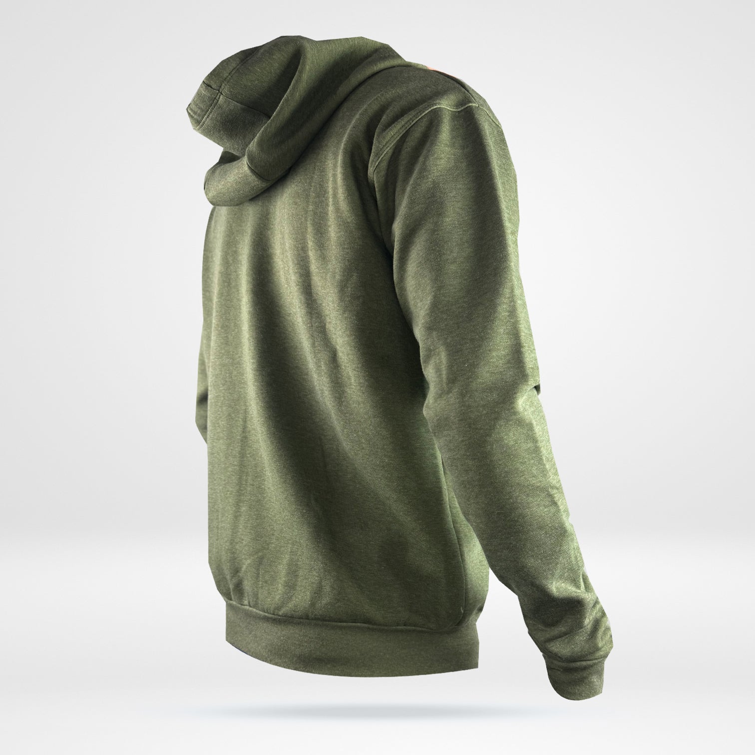 Test Men's Zip Up Hoodie - Fleece