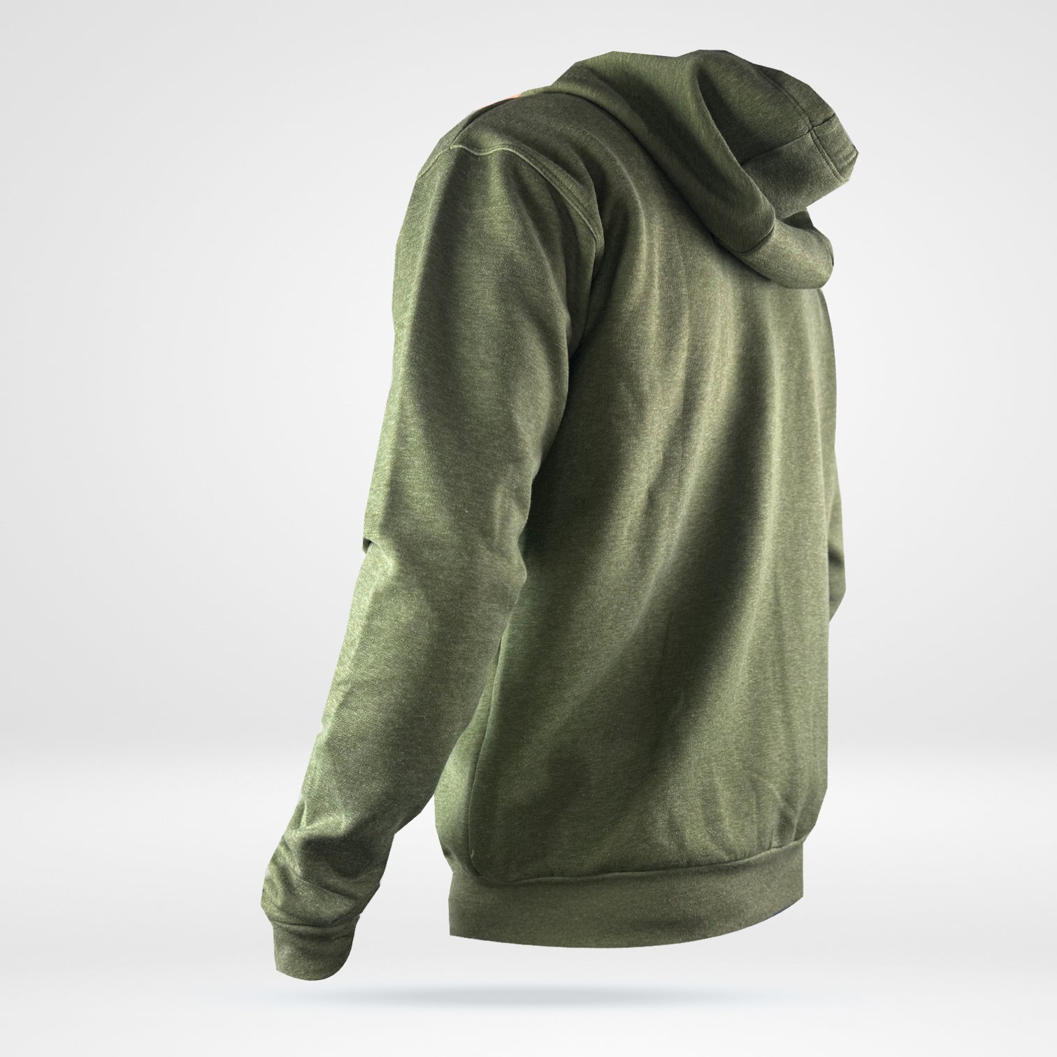 Test Men's Zip Up Hoodie - Fleece