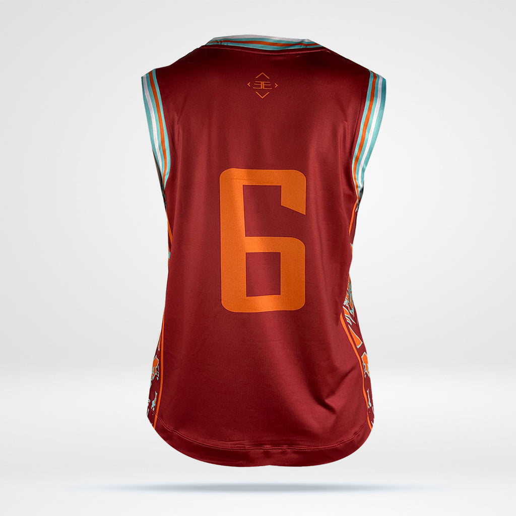 Women's Pivot Basketball Jersey - DezTek Heavy