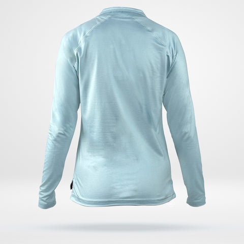 Women's 1/4 Zip - Light Blue - Mach