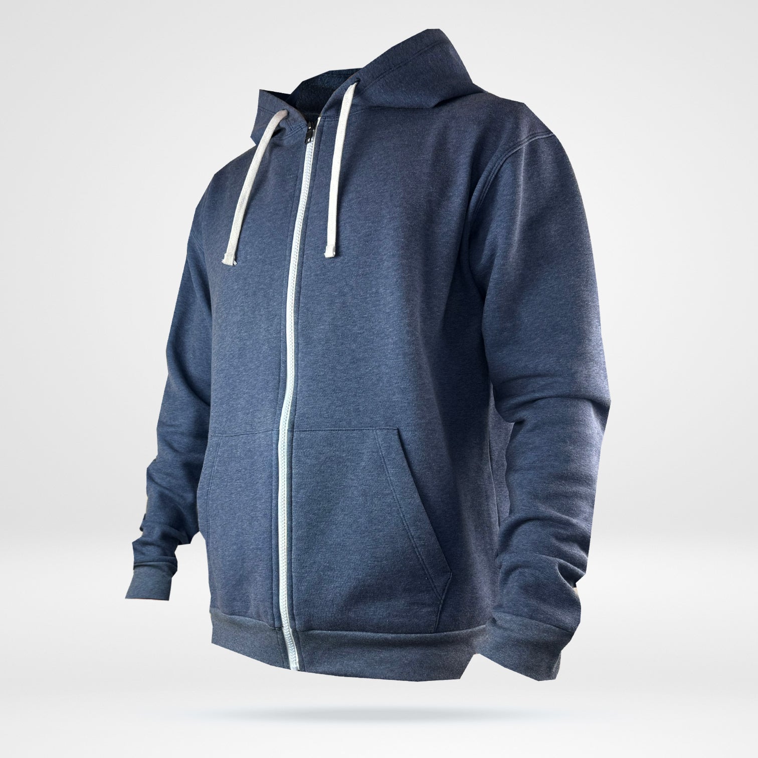 Test Men's Zip Up Hoodie - Fleece