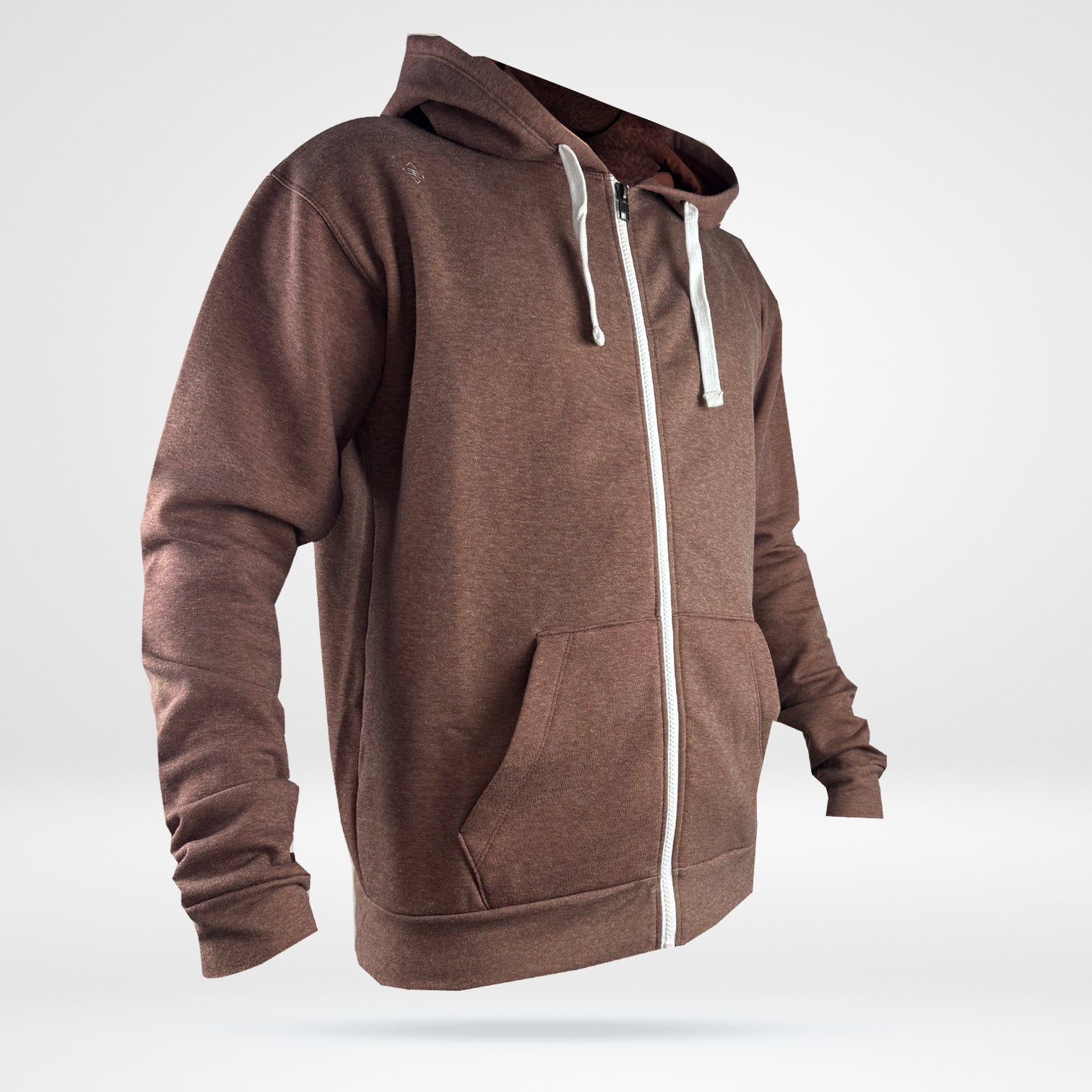 Test Men's Zip Up Hoodie - Fleece