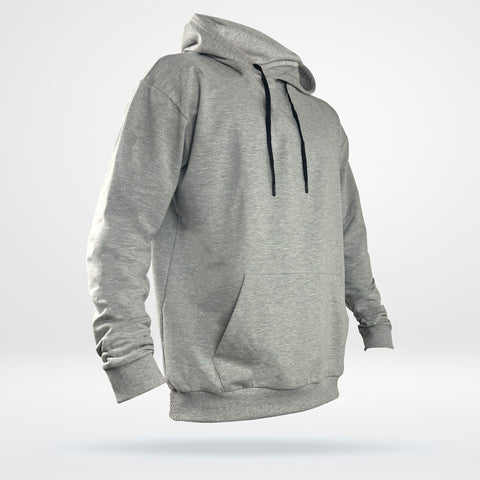 Men's Classic Hoodie - French Terry Grey