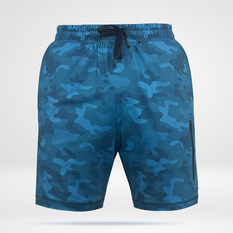 Men's Reyes Shorts in Blue Camo - Catalina