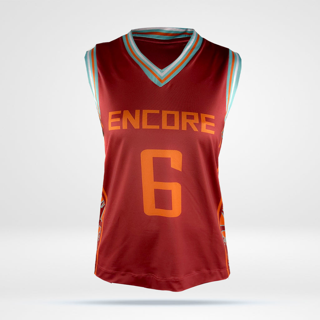 Women's Pivot Basketball Jersey - DezTek Heavy