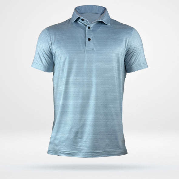 Men's Classic Polo-Mach-Light Blue