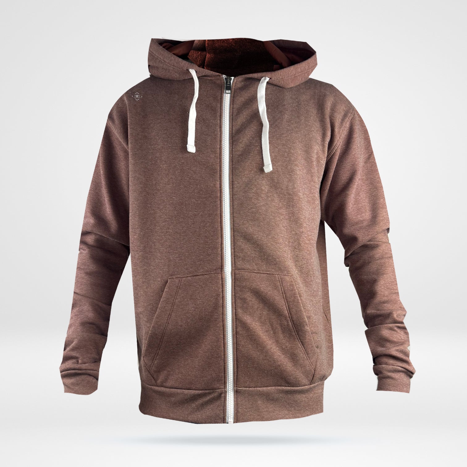 Test Men's Zip Up Hoodie - Fleece