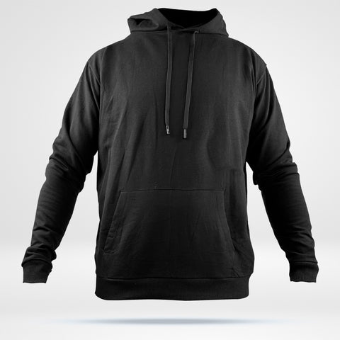 Men's Classic Hoodie - French Terry Black