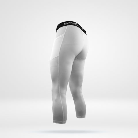 Men’s Pro 3-4 Compression Pants -With Pocket