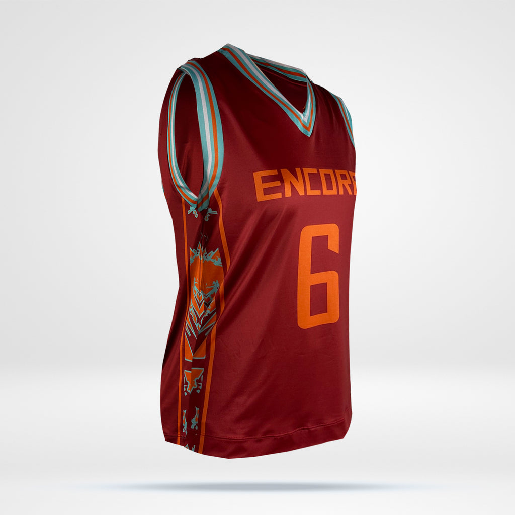 Women's Pivot Basketball Jersey - DezTek Heavy