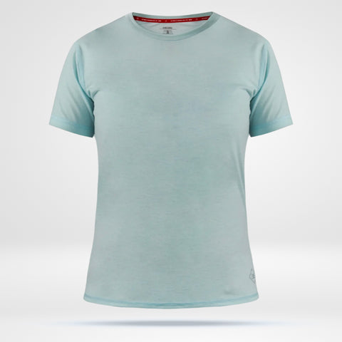 Women's Cotton Tee - Pale Turquoise